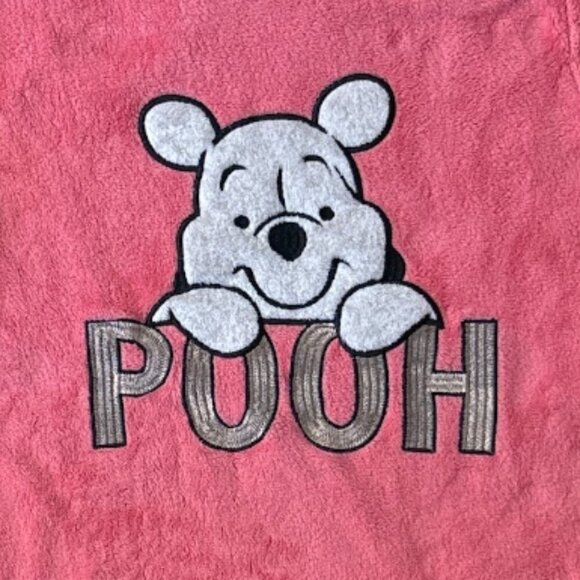 Authentic Disney Winnie the Pooh Fleece Lounge Sweater‎ Girls Size L (14-16) - Picture 3 of 9